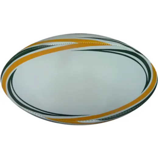 Midi Rugby Ball Green-Gold-Yellow-White